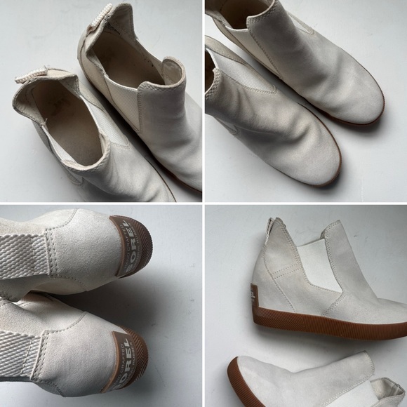 Sorel X Calia Out ‘N About Slip On Waterproof Wedge Booties - Picture 13 of 14